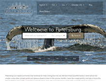 Tablet Screenshot of petersburg.org